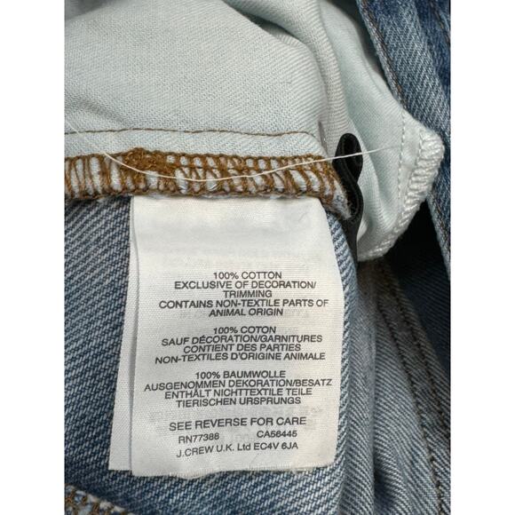 Madewell The Perfect Summer Jean: Pieced Edition Size 26 Blue - Picture 7 of 7